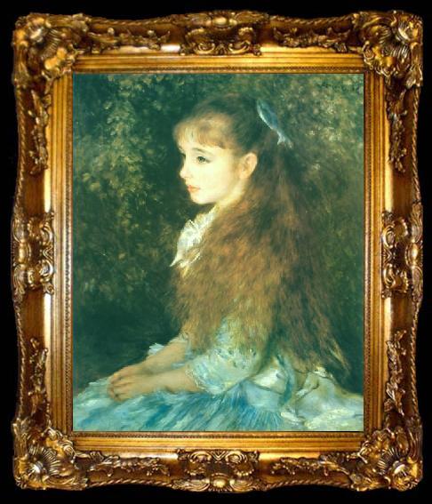 framed  Pierre Auguste Renoir Photo of painting Mlle, ta009-2